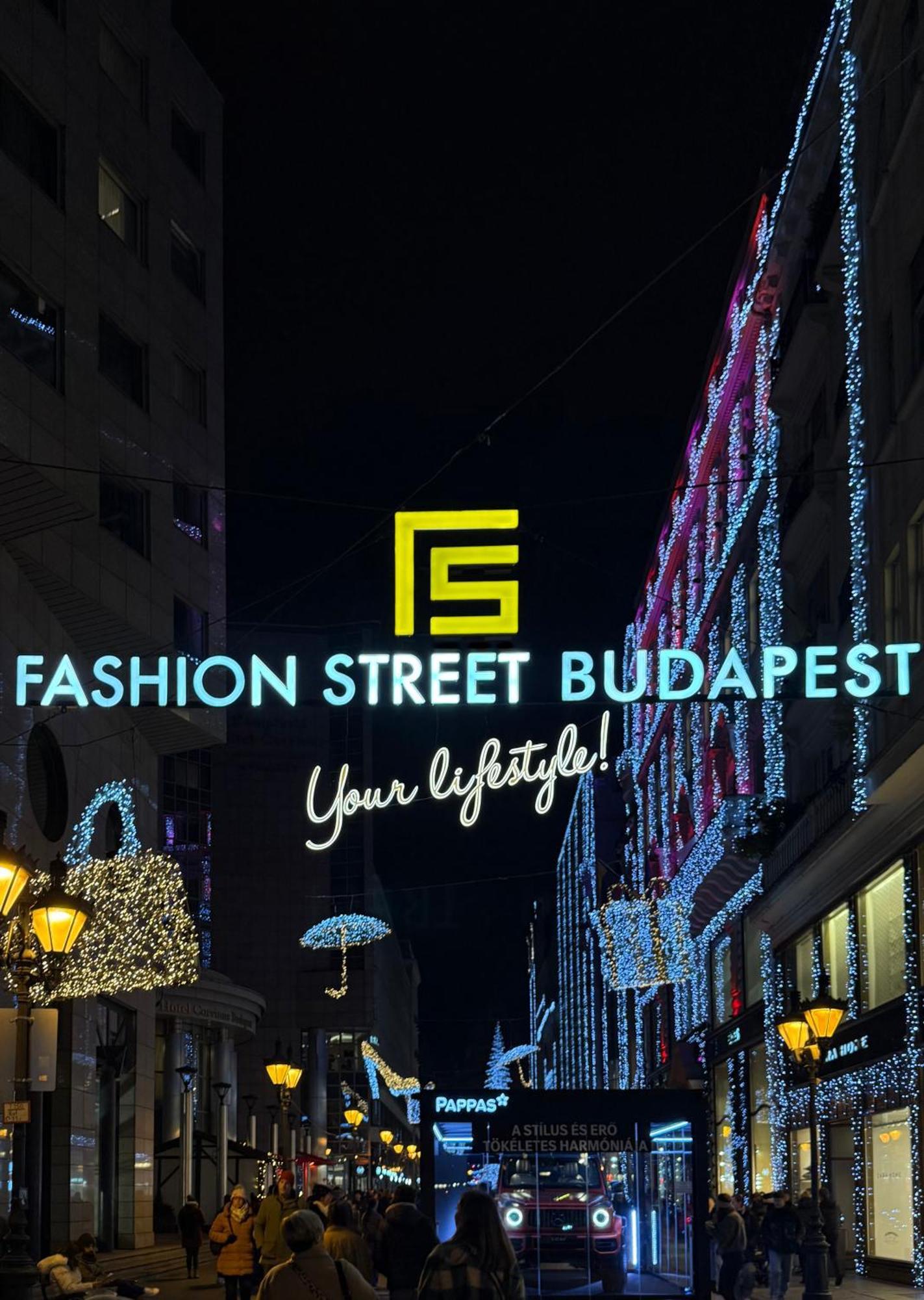 Central Walk Fashionstreet Apartmnts Budapest Exterior photo
